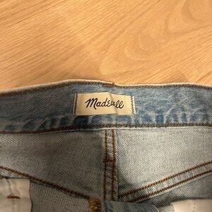 madewell the mom jean short NEW